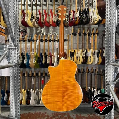 Taylor 614 Ce Grand Auditorium Natural Spruce Top Flamed Maple Back And S ID Es image 11