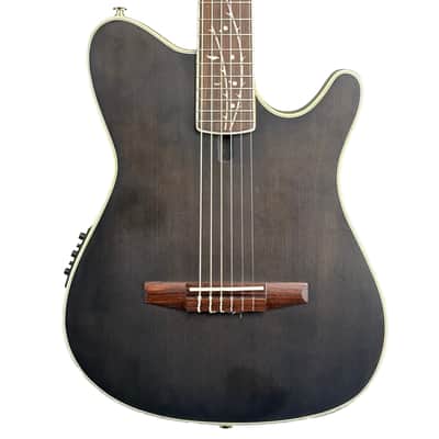 Ibanez TOD10N Tim Henson Signature Nylon Acoustic-Electric Guitar Black (Used) image 1