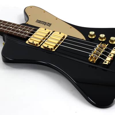 Mike Lull Tom Petersson Signature Bass TPT4 | Rare Black Finish, Gold Hardware image 13