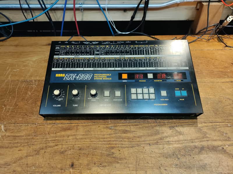 Korg EX-800 SERVICED W POWER SUPPLY image 1