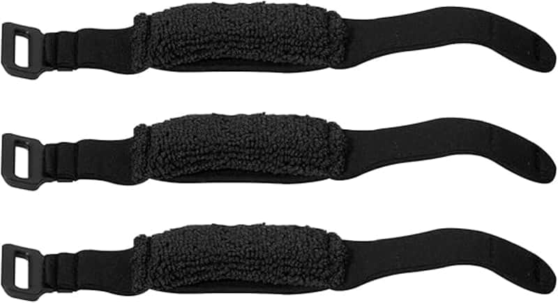 3pcs Bass Guitar String Mute Damper, Cotton Bass Guitar Fret Wrap Mute, Adjustable Guitar String Dampener, Bass Guitar Accessories image 1