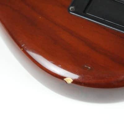 1978 Fender Jazz Bass BODY Burgundy Red Walnut ASH 3-Bolt to 4-Bolt 1970's Vintage image 20