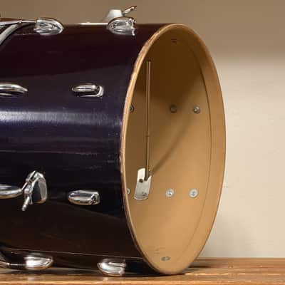 1960's Slingerland 20" Blue Sparkle Bass Drum 14x20 image 9