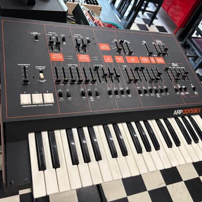 ARP 2823 Odyssey Mark III Monophonic Analog Synthesizer 1979 - 1981 - Black / Orange image 1