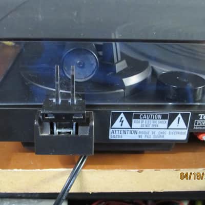 Technics SL-BD27 Semi-Automatic Turntable w Cartridge & Dust Cover - Serviced image 19