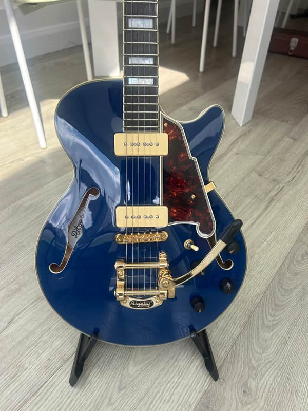 D'Angelico EXCEL SS SHORELINE - OCEAN BLUE image 1