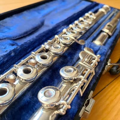 Gemeinhardt 3B Open Hole Silver-Plated Flute, Recently Serviced + Original Case image 7