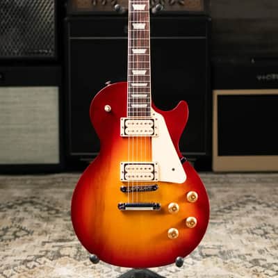 Gibson Les Paul Studio Double Trouble Electric Guitar - Cherry Sunburst with Gig Bag image 3
