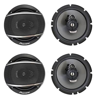 4 Pioneer TS-A1677S 6.5" 3 Way Car Audio Speakers 320W image 1