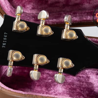 2006 Gibson Custom Shop Historic ’57 Les Paul Custom Reissue Black Beauty Ebony | Long Neck Tenon | ’57 Classics | Original image 7
