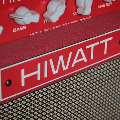 Hiwatt Custom 20 sa 2006  - Red image 3