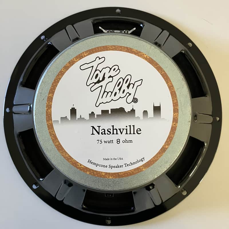 Tone Tubby 12" Nashville Ceramic Hemp Cone Guitar Speaker 16 ohm NEW with Warranty image 1