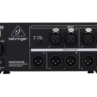 Behringer Xenyx Monitor2USB Studio Monitor Controller image 9