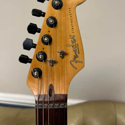 Fender American Standard Stratocaster with Rosewood Fretboard 1996 - 1997 - Sonic Blue image 2