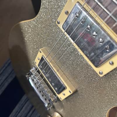 1996 Epiphone Les Paul Champagne Sparkle - Limited Korean Run image 8