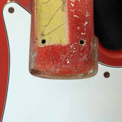 Fender Precision Bass with Rosewood Fretboard 1966 Candy Apple Red image 16