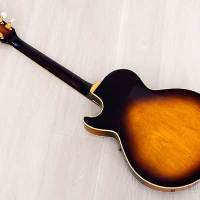 1978 Ibanez George Benson Signature GB10 Archtop Electric Guitar Sunburst, Japan Fujigen image 15