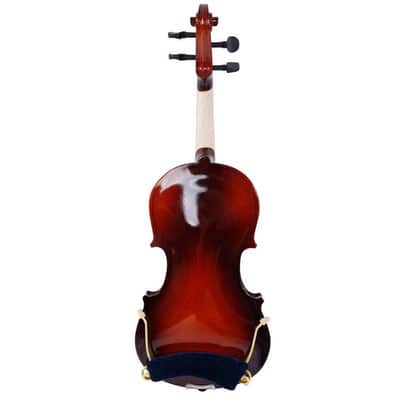 3/4 Size Solid Wood Violin Fiddle Set with Case Bow Rosin Strings Tuner image 3