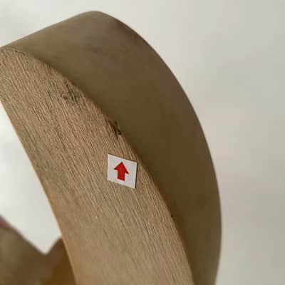 Mahogany Wood 4 String Bass Guitar Body image 4