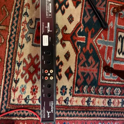 SPL 9736 Stereo Vitalizer Jack Signal Processor 1997 - 2003 - Black w/ Blue Lightning image 3