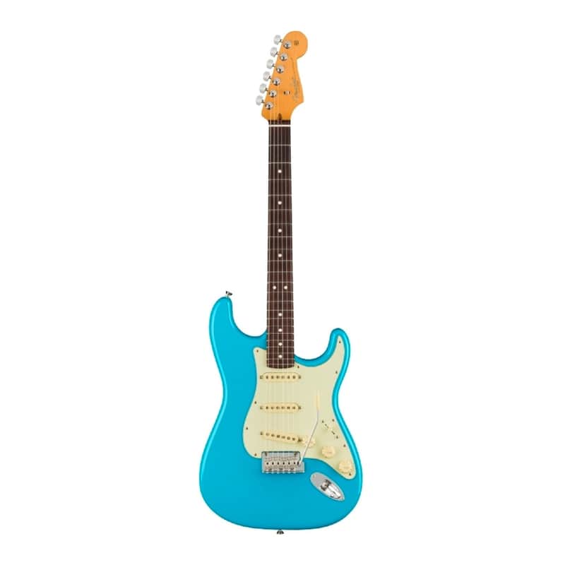Fender American Professional II Stratocaster 6-String Electric Guitar (Right-Hand, Miami Blue) image 1