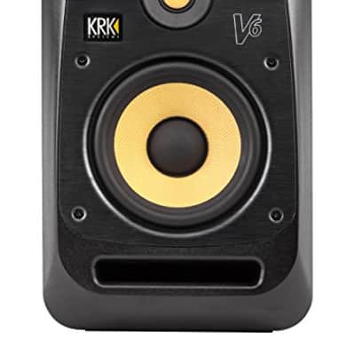KRK V6 Series 4 6" 2-Way Powered Studio Reference Monitor, Black image 2