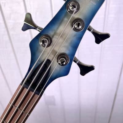 Ibanez SR400EQM Stained Cosmic Blue Starburst - Blemished image 9