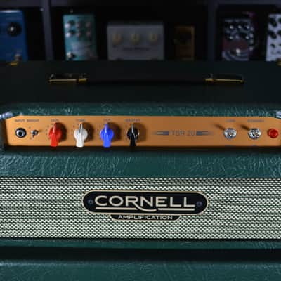 Cornell TSR20 Head and 1/12 Cabinet 2024 - British Racing Green Tolex image 5