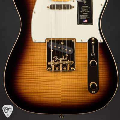 Fender 75th Anniversary American Professional Custom Telecaster - 2-Tone Sunburst #US26034812 image 2