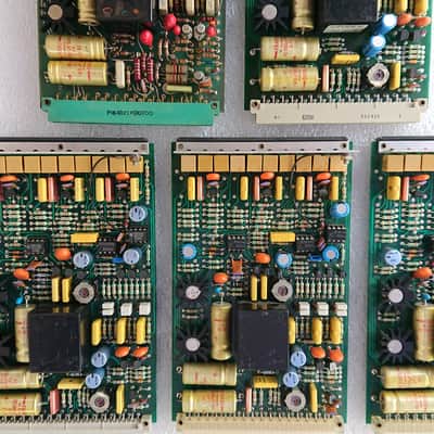 Studer B67, set of Audio & other cards image 15