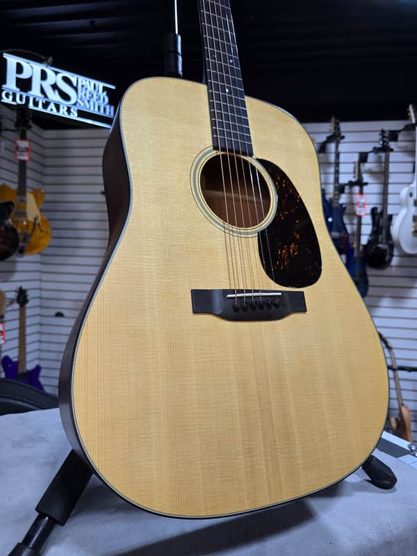 Martin D-18 Satin Standard Series Acoustic Guitar - Satin Natural with Aging Toner (2025) w/OHSC & PLEK*D #825 image 1