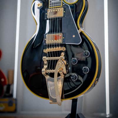 Epiphone Joe Bonamassa 1959 Les Paul Custom Antique Ebony image 3