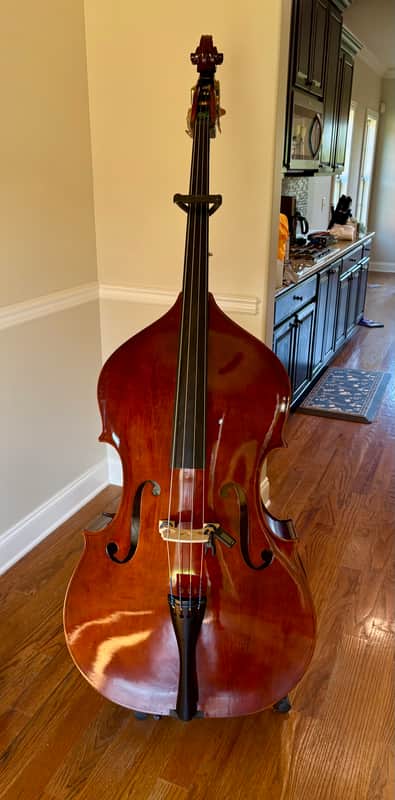 Shen Upright Bass 3/4 With Bow and Case image 1