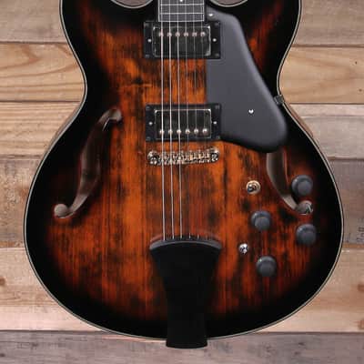 Ibanez Artstar ASH300 Semi-Hollow Guitar Tobacco Brown Hardshell image 1