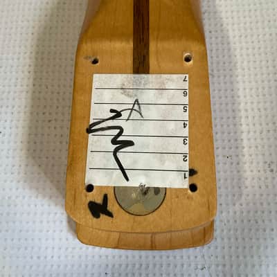 1990's Fender USA American 50th Anniversary Stratocaster Guitar Neck 22 Fret Maple Board image 23