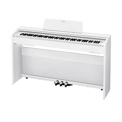 Casio Privia PX870WE Digital Piano with Bench – White