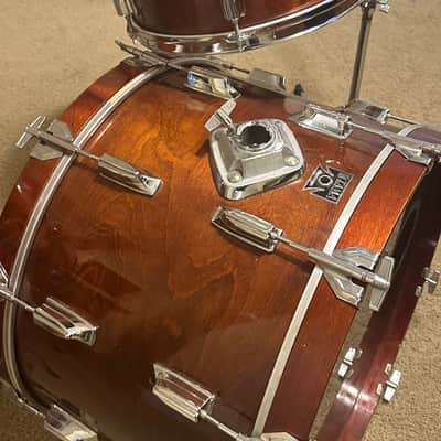 Tama SuperStar Drum Kit 22/13/16/16 Mahogany Finish image 5