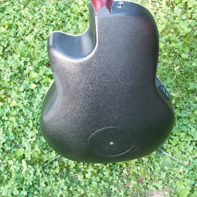 Ovation celebrity acoustic bass cc274 sunburst image 8
