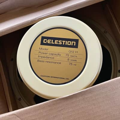 Celestion G12H-75 Creamback 12"  75-Watt 8 Ohm Speaker 2010s - Black image 4