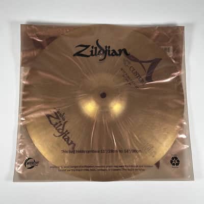 Zildjian 14" A Custom Hi-Hats Set Top & Bottom image 3