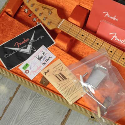 Fender - 2019 Rarities Flame Ash Top Stratocaster Electric Guitar - Plasma Red Burst - with OHSC - x0763 - USED (MMM-110207) image 23