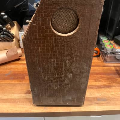 Masco MAP-15 15-Watt 1x12" Guitar and Harp Combo 1940s - Brown image 3