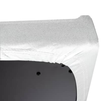 On-Stage #KDA7061W - 61 Key Keyboard Dust Cover, White image 4