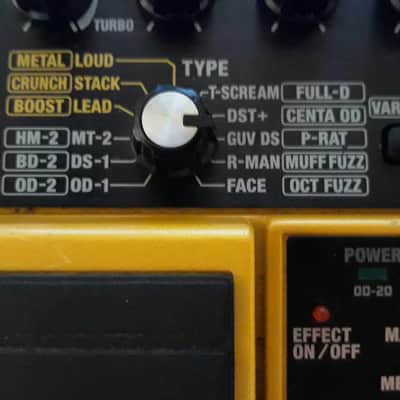 Boss OD-20 Overdrive Distortion 'double' pedal image 2