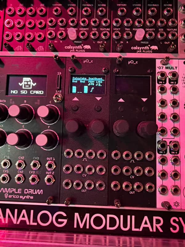 After Later Audio uO_C Modulator 2021 - Present - Black