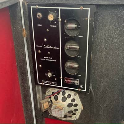 Silvertone 1448 Amp in Case  1960's No Guitar image 3