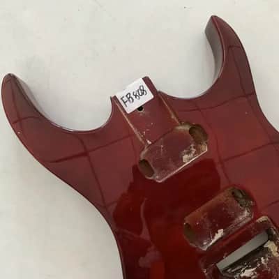 Wine Red HH Guitar Body Floyd Rose Tremolo DIY Project image 2