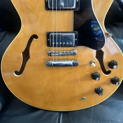 Gibson ES-340 1970 Natural with natural case!Pro Refret – 335-Style Tune-O-Matic Setup image 1