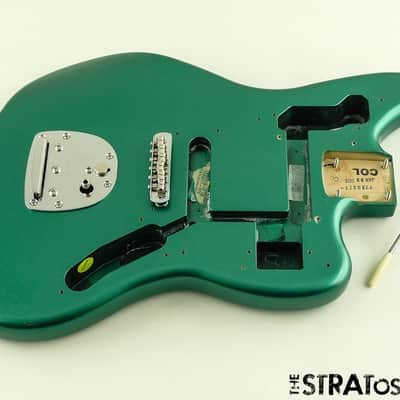 Fender American Professional Classic Jaguar BODY +HARDWARE Faded Sherwood Green image 1
