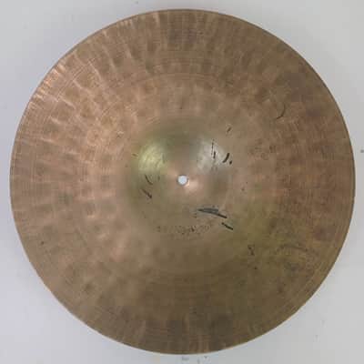 *UFIP 14" 1108g/1120g 60s Hi-Hats Cymbals Set Italy Vintage B20 Bronze Italian image 5
